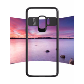 Vaku ® Samsung Galaxy S9 Kowloon Series Top Quality Soft Silicone 4 Frames + Ultra-Thin Transparent Back Cover