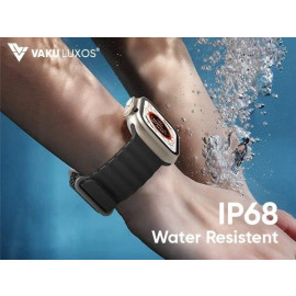 Vaku ® XTOR Advanced Bluetooth Calling, Multiple Watch Faces, Multi-Sports Modes, AI Voice Assistance 1.91" HD Display, Heart Rate + ECG Monitoring, Sleep Quality Monitor