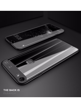 Vaku ® OPPO F5 Youth Kowloon Series Top Quality Soft Silicone  4 Frames plus ultra-thin case transparent cover