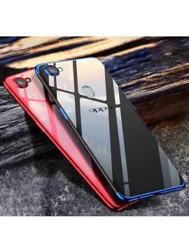 Vaku ® OPPO F5 Youth CAUSEWAY Series Top Quality Soft Silicone 4 Frames + Ultra-thin Transparent Cover