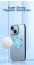 Vaku ® Apple iPhone 14 Luxury Electroplated Magnetic Magsafe TPU Clear Hard Back Cover Case