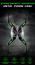 Vaku ® Apple iPhone X / XS Luminous Batmask Magnetic Metal Shock-Proof Anti-Fall Bumper Back Cover