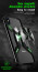 Vaku ® Apple iPhone X / XS Luminous Batmask Magnetic Metal Shock-Proof Anti-Fall Bumper Back Cover