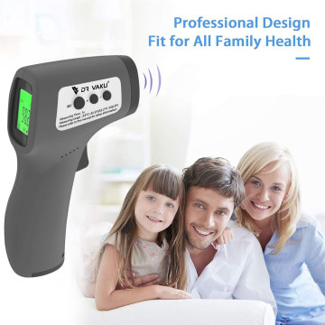 DR VAKU ® Infrared Digital Temperature Gun, Resolution Infrared Thermometer, Multi-Purpose, Wide Range, Non-Contact [With Free Battery]