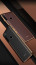 Vaku ® Xiaomi Redmi Note 8 Vertical Leather Stitched Gold Electroplated Soft TPU Back Cover