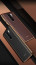 Vaku ® Xiaomi Redmi Note 8 Pro Vertical Leather Stitched Gold Electroplated Soft TPU Back Cover