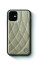 Mercedes Benz ® Apple iPhone 11 Bow Line Quilted Perforated Leather Back Cover