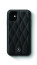 Mercedes Benz ® Apple iPhone 11 Bow Line Quilted Perforated Leather Back Cover