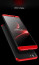 FCK ® Vivo V7 Plus 3 IN 1 360 Series PC Case  Dual-Colour Finish 3-in-1 Ultra-thin Slim Front Case + Back Cover