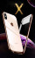 Vaku ® Apple iPhone X / XS Dual Polarized Glossy Edition + Full Logo Display Electroplated Shine Case