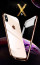 Vaku ® Apple iPhone XS Polarized Glass Glossy Edition PC 4 Frames + Transparent Ultra-Thin Case Back Cover