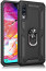 Vaku ® Samsung Galaxy A30S Hawk Ring Shock Proof Cover with Inbuilt Kickstand
