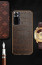 Vaku ® Redmi Note 10 Pro Rexza Leather Stitched Gold Electroplated Soft TPU Back Cover