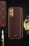 Vaku ® Samsung Galaxy S20FE Vertical Leather Stitched Gold Electroplated Soft TPU Back Cover