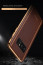 VAKU ® Samsung Galaxy Note 8 Vertical Leather Stitched Gold Electroplated Soft TPU Back Cover