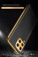 Vaku ® Samsung Galaxy M53 5G Luxemberg Series Leather Stitched Gold Electroplated Soft TPU Back Cover