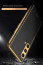 Vaku ® OnePlus Nord CE Luxemberg Series Leather Stitched Gold Electroplated Soft TPU Back Cover