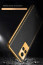 Vaku ® Vivo Y73 Luxemberg Series Leather Stitched Gold Electroplated Soft TPU Back Cover
