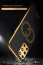 Vaku ® OnePlus 8T Skylar Leather Pattern Gold Electroplated Soft TPU Back Cover