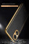 Vaku ® Oppo A17 Luxemberg Leather Pattern Gold Electroplated Soft TPU Back Cover
