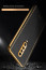 Vaku ® Xiaomi Poco X2 Luxemberg Series Leather Stitched Gold Electroplated Soft TPU Back Cover