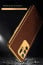 Vaku ® Oppo F19 Pro Plus 5G Luxemberg Series Leather Stitched Gold Electroplated Soft TPU Back Cover