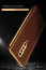 Vaku ® Xiaomi Poco X2 Luxemberg Series Leather Stitched Gold Electroplated Soft TPU Back Cover