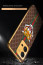 Vaku ® Vivo V25 5G Lynx Designer Leather Pattern Gold Electroplated Soft TPU Back Cover Case