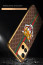 Vaku ® Vivo Y21a Lynx Designer Leather Pattern Gold Electroplated Soft TPU Back Cover Case