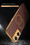 Vaku ® Oppo A76 4G Skylar Leather Pattern Gold Electroplated Soft TPU Back Cover