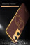 Vaku ® Oppo A96 4G Skylar Leather Pattern Gold Electroplated Soft TPU Back Cover