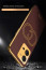 Vaku ® Vivo V25 5G Skylar Leather Pattern Gold Electroplated Soft TPU Back Cover