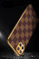 Vaku ® Samsung Galaxy A12 Cheron Series Leather Stitched Gold Electroplated Soft TPU Back Cover