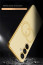 Vaku ® Samsung Galaxy A55 5G Skylar Leather Pattern Gold Electroplated Soft TPU Back Cover