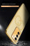 Vaku ® Vivo Y100 4G Skylar Leather Pattern Gold Electroplated Soft TPU Back Cover