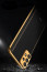 Vaku ® Samsung Galaxy A73 5G Luxemberg Series Leather Stitched Gold Electroplated Soft TPU Back Cover