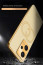 Vaku ® Xiaomi Redmi Note 12 5G Skylar Leather Pattern Gold Electroplated Soft TPU Back Cover