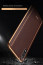 Vaku ® Samsung Galaxy M01 Vertical Leather Stitched Gold Electroplated Soft TPU Back Cover