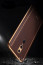 Vaku ® Oppo F11 Vertical Leather Stitched Gold Electroplated Soft TPU Back Cover