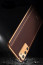 Vaku ® Samsung Galaxy A02S Vertical Leather Stitched Gold Electroplated Soft TPU Back Cover