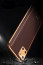 Vaku ® Samsung Galaxy Note 10 lite Vertical Leather Stitched Gold Electroplated Soft TPU Back Cover
