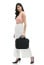 Vaku Luxos ® BEVERLY Laptop Sleeve with Strap highly durable Compatible for MacBook 13|14" - Black