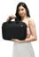 Vaku Luxos ® BEVERLY Laptop Sleeve with Strap highly durable Compatible for MacBook 13|14" - Black