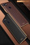 Vaku ® OPPO F9 / F9 Pro Vertical Leather Stitched Gold Electroplated Soft TPU Back Cover