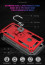 Vaku ® Vivo Y12 / Y17 / Y3 Hawk Ring Shock Proof Cover with Inbuilt Kickstand