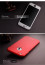 i-Paky ® Apple iPhone 6 Plus / 6S Plus 360 Full Protection Metallic Finish 3-in-1 Ultra-thin Slim Front Case + Tempered + Back Cover