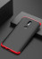 FCK ® OnePlus 6 5-in-1 360 Series PC Case Dual-Colour Finish Ultra-thin Slim Front Case + Back Cover + Tempered