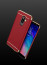 Vaku ® Samsung Galaxy A6 Plus Ling Series Ultra-thin Metal Electroplating Splicing PC Back Cover