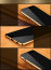 Vaku ® Oppo F7 Leather Stitched Gold Electroplated Soft TPU Back Cover