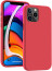 Vaku ® For Apple iPhone  12 / 12 Pro Liquid Silicon Velvet-Touch Silk Finish Shock-Proof Back Cover